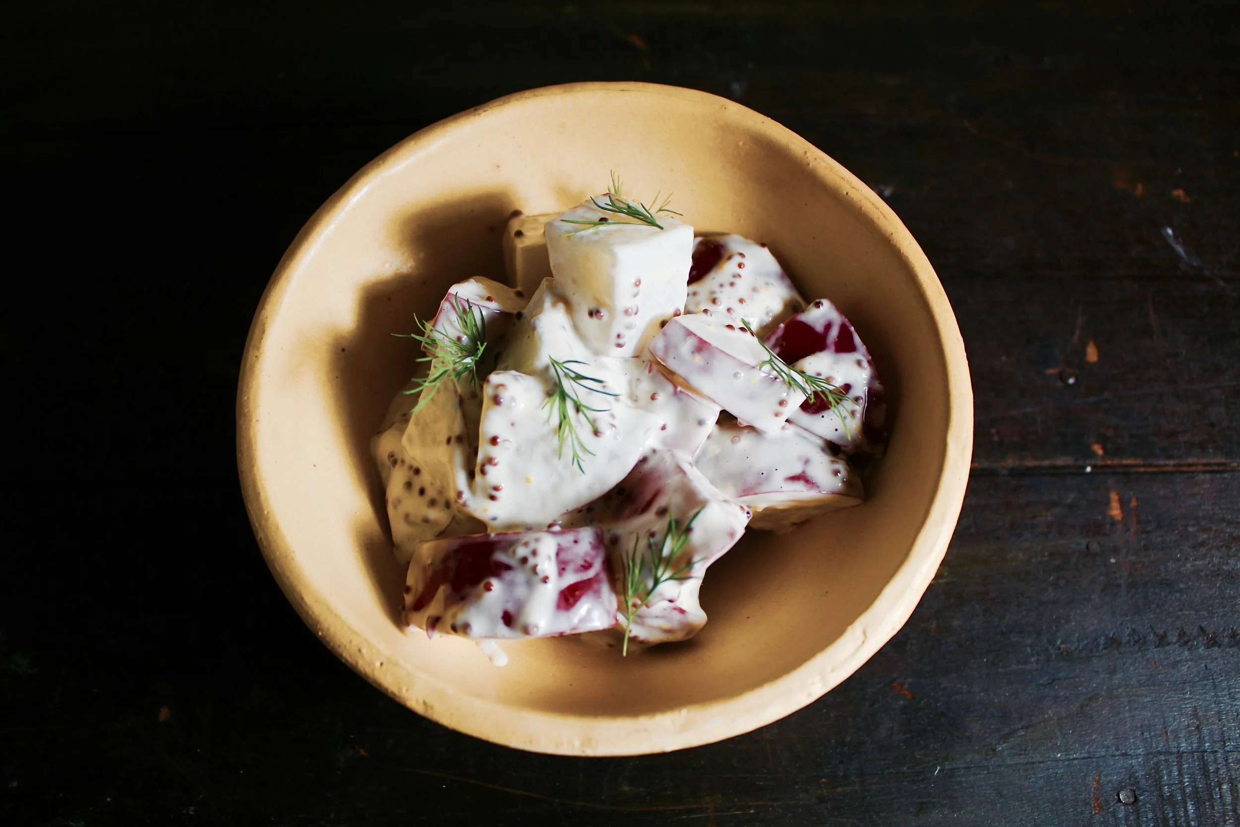 Chef Ashley Faulkner's Potato Salad Photo By: Sunny Tran