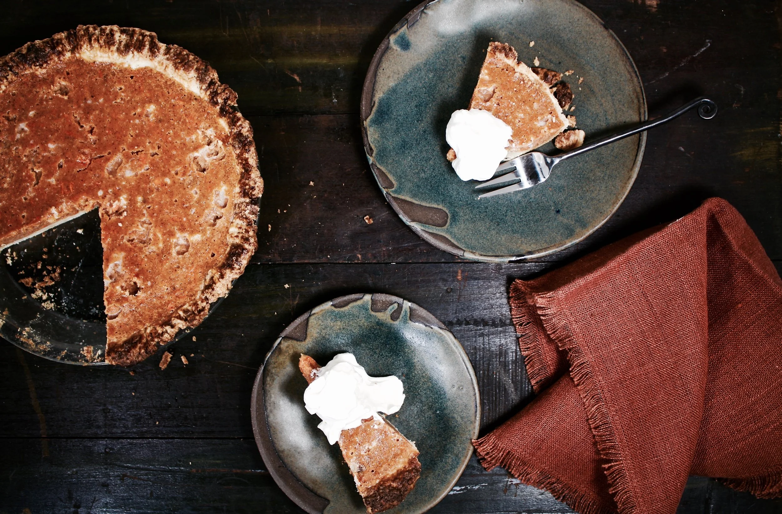 Chef Lex Dilligard's Sweet Potato Pie Photo by: Sunny Tran