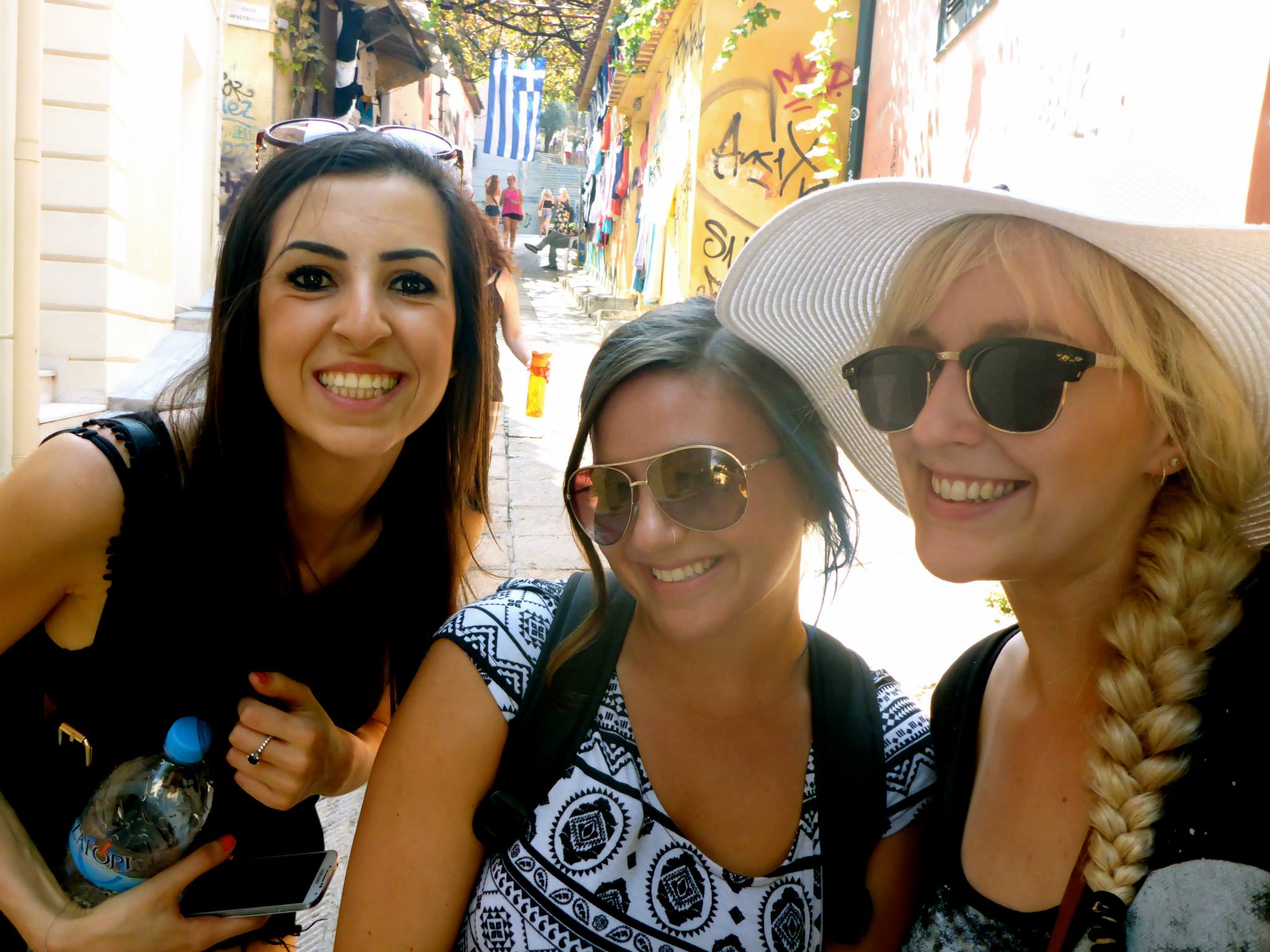 Leaving the Acropolis