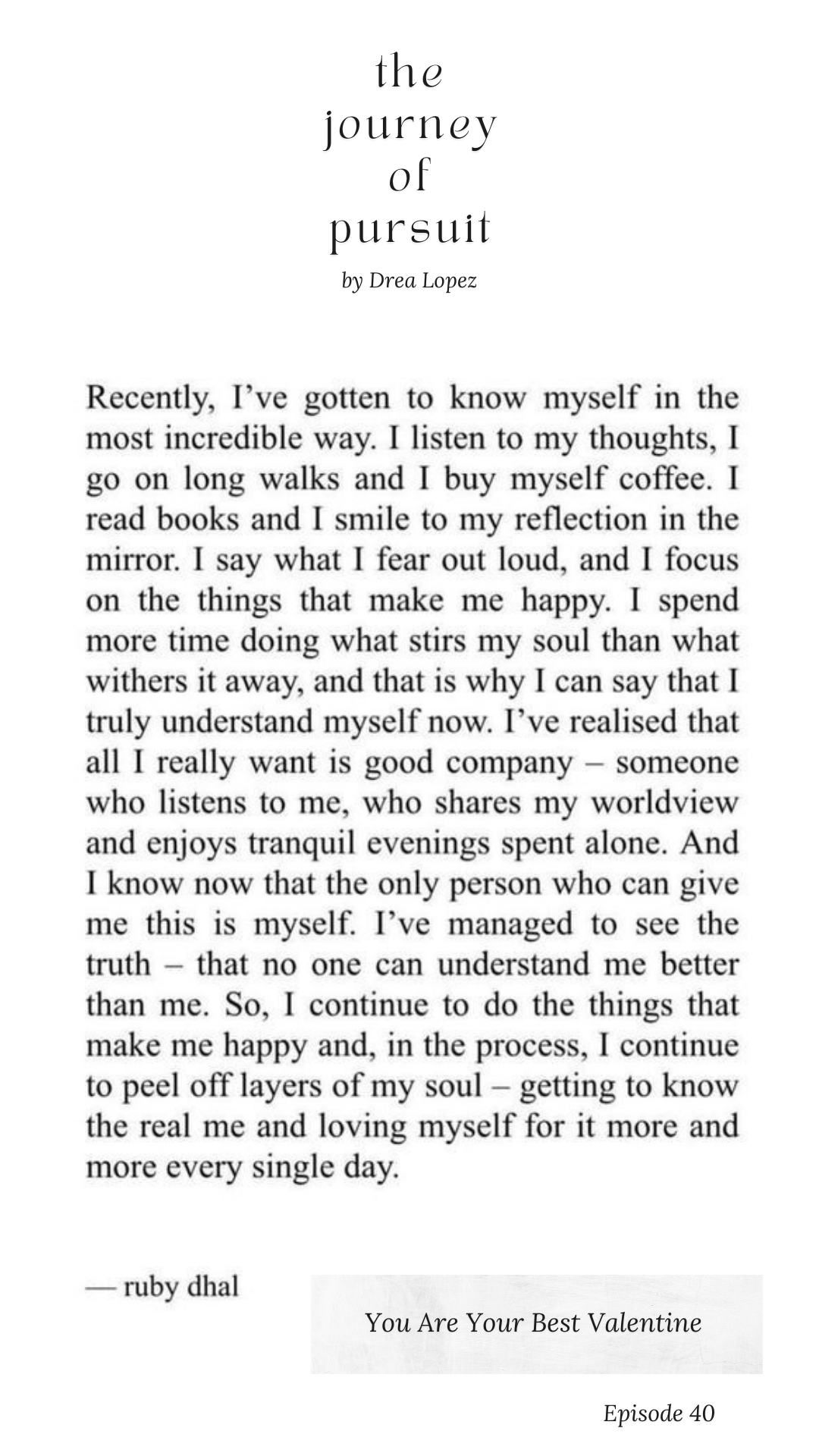 EP 40 - You Are Your Best Valentine