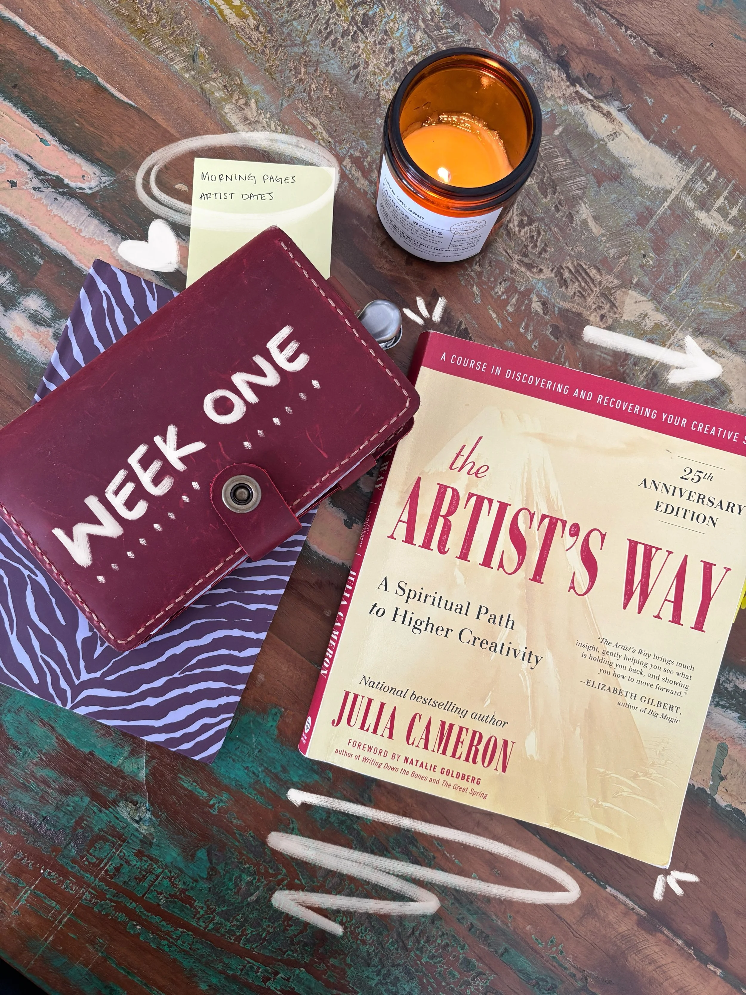 Incredible what happens when you take time off your phone and off social media. You start to dream again 🔮

I started reading The Artist&rsquo;s Way again this week. It&rsquo;s one of those books I go back to time and time again when I need to get r