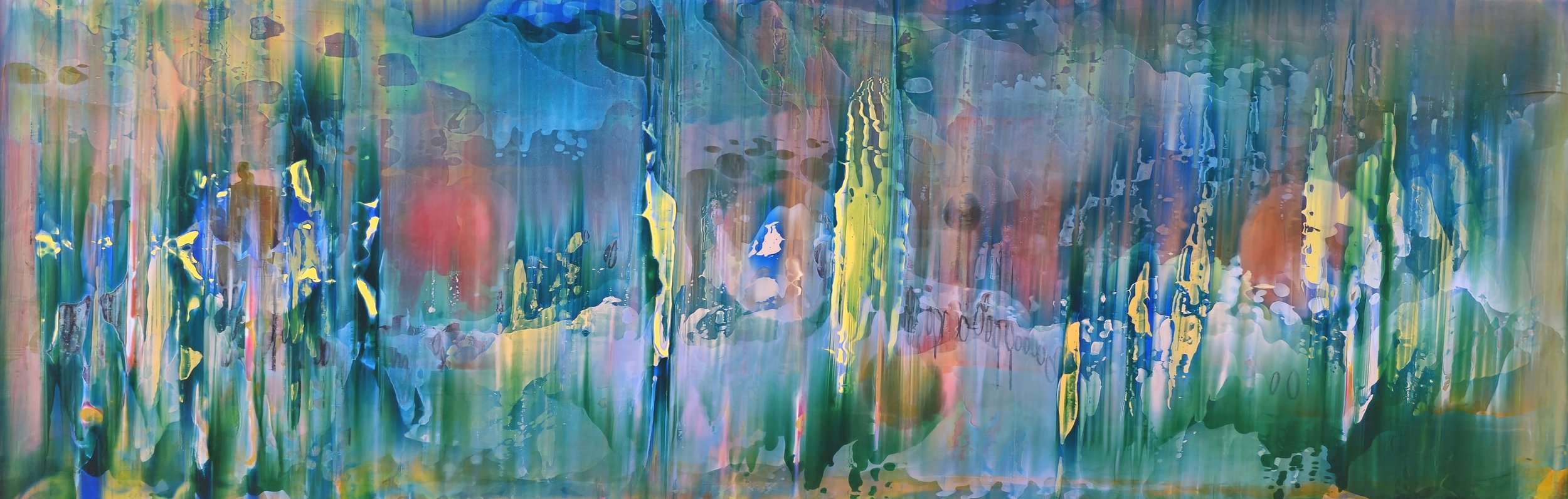 Summer Flow Aleksandra Rdest 12x36 in. $1440