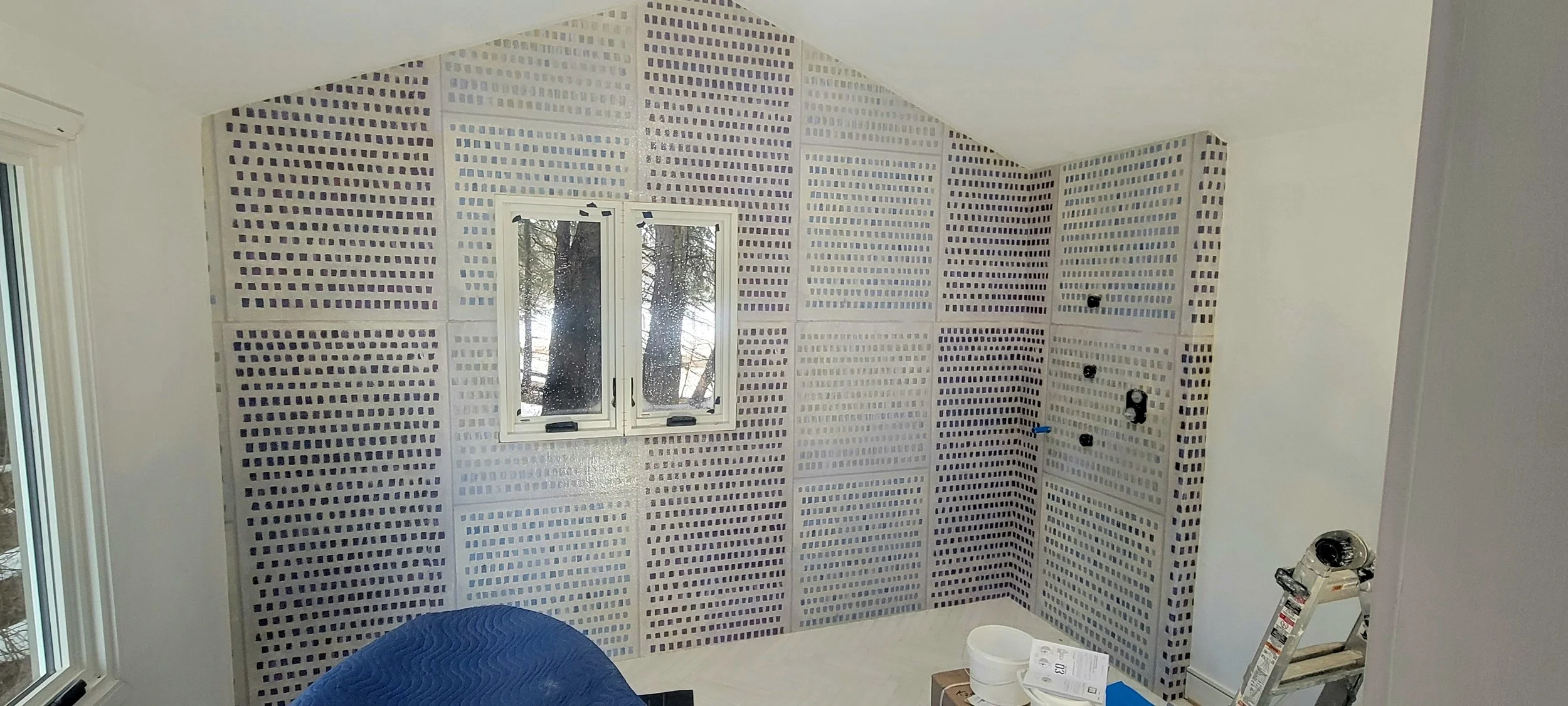  Waterproof wallpaper installation 