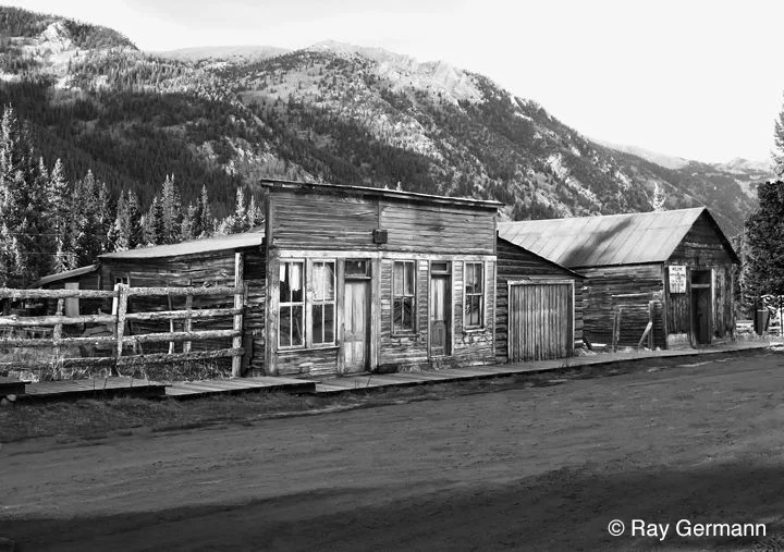 “Old Mining Town” St Elmo, Colorado by Ray Germann