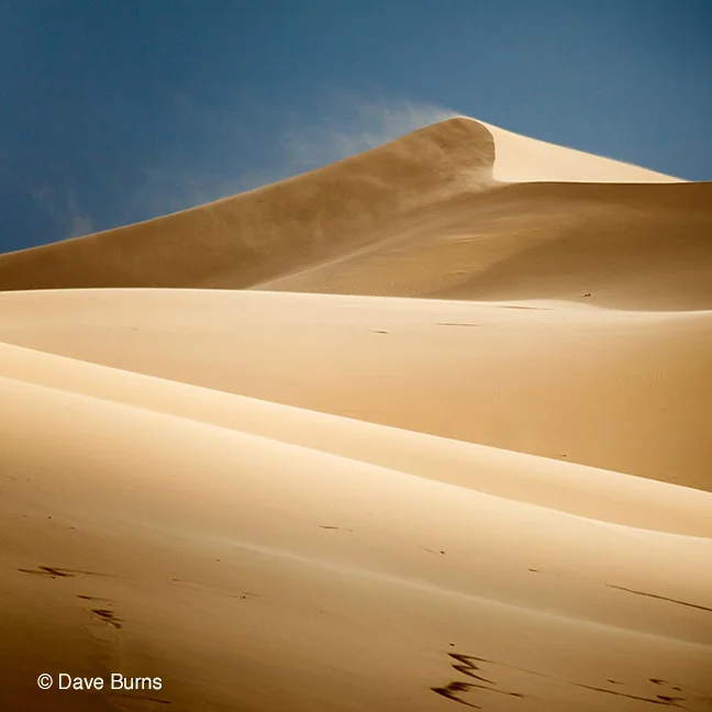 "Shifting Sands and Drifting Dunes" Gobi Desert, Mongolia by Dave Burns