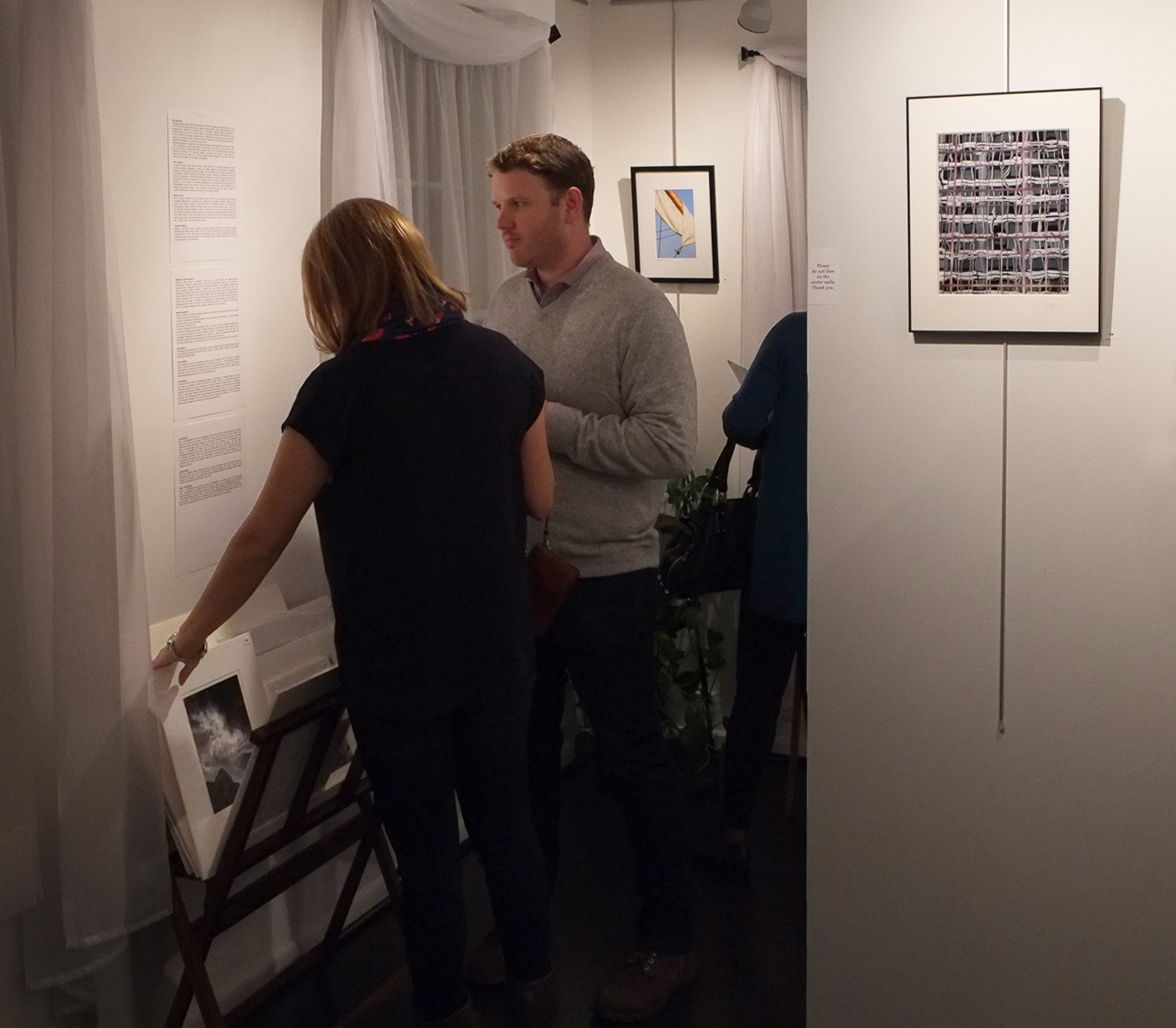 Alison and Aaron at the Collectors Preview
