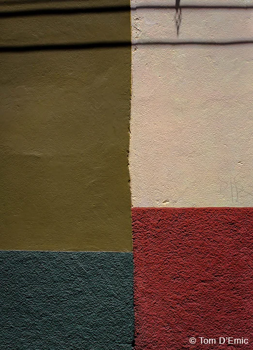 "Pattern on Wall with Wires" by Tom D Emic