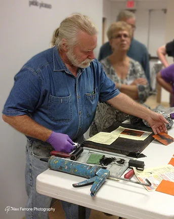 Dan Welden - Solarplate workshop.