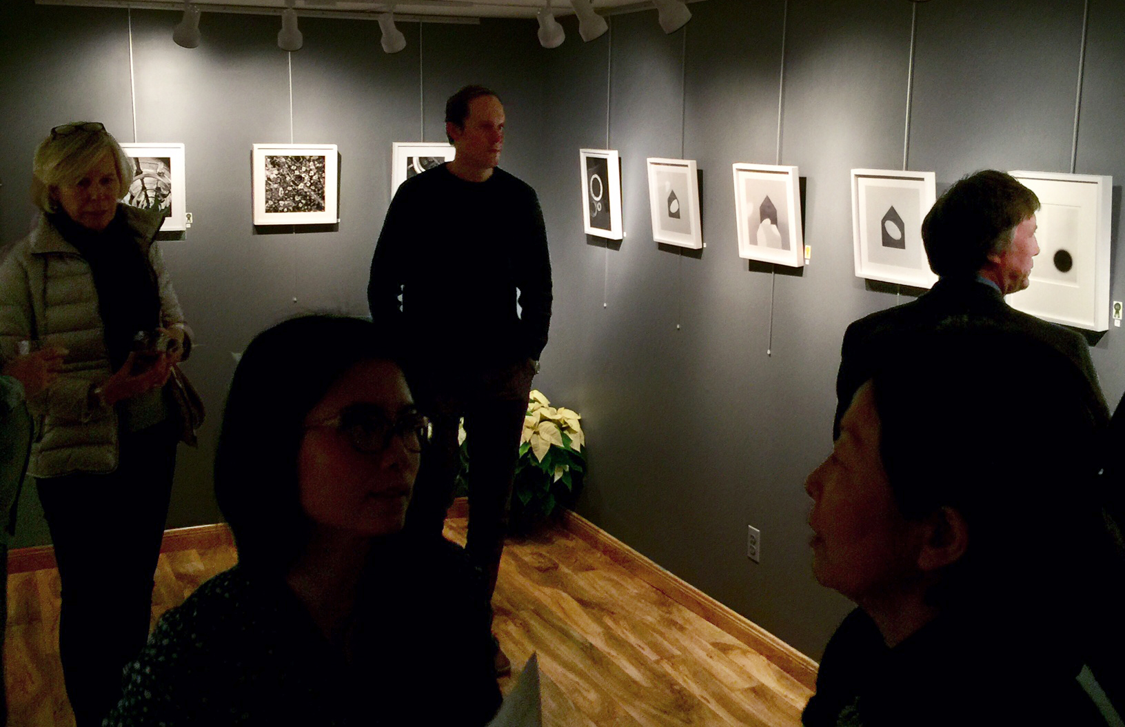 Milling about the exhibit 2