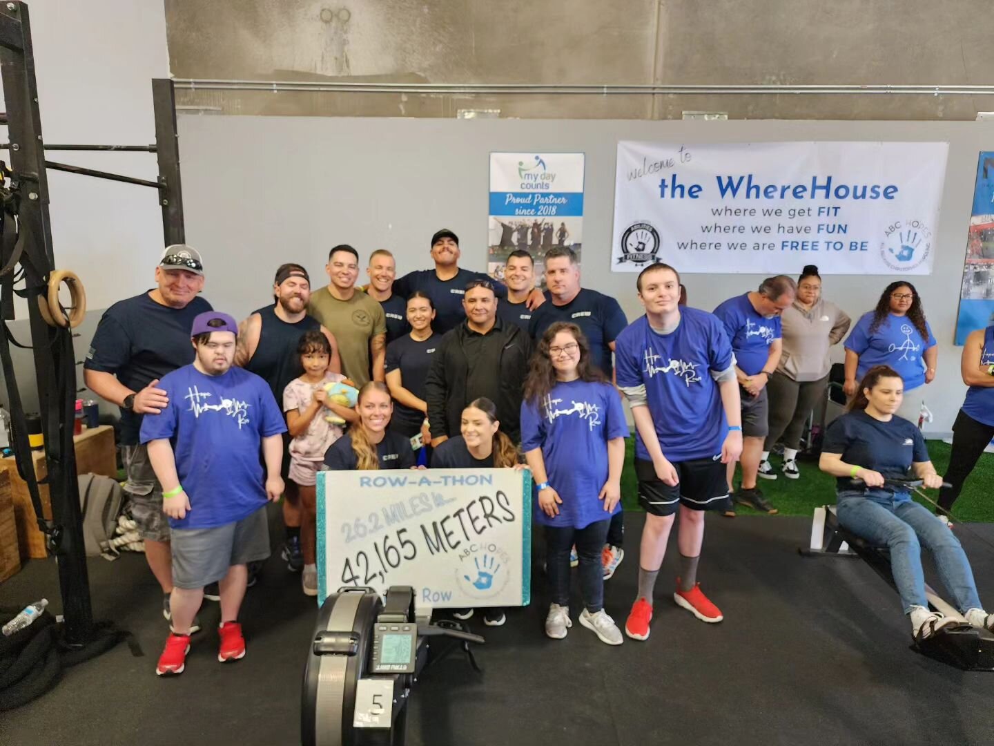 Thank you to all our sponsors, teams, and supporters who came out to row with us this morning. This is exactly what @abc_hopes is about, life skills, fitness, and COMMUNITY. 

#ABCHopes #rowathon #rowforhope #community #saturdayvibes