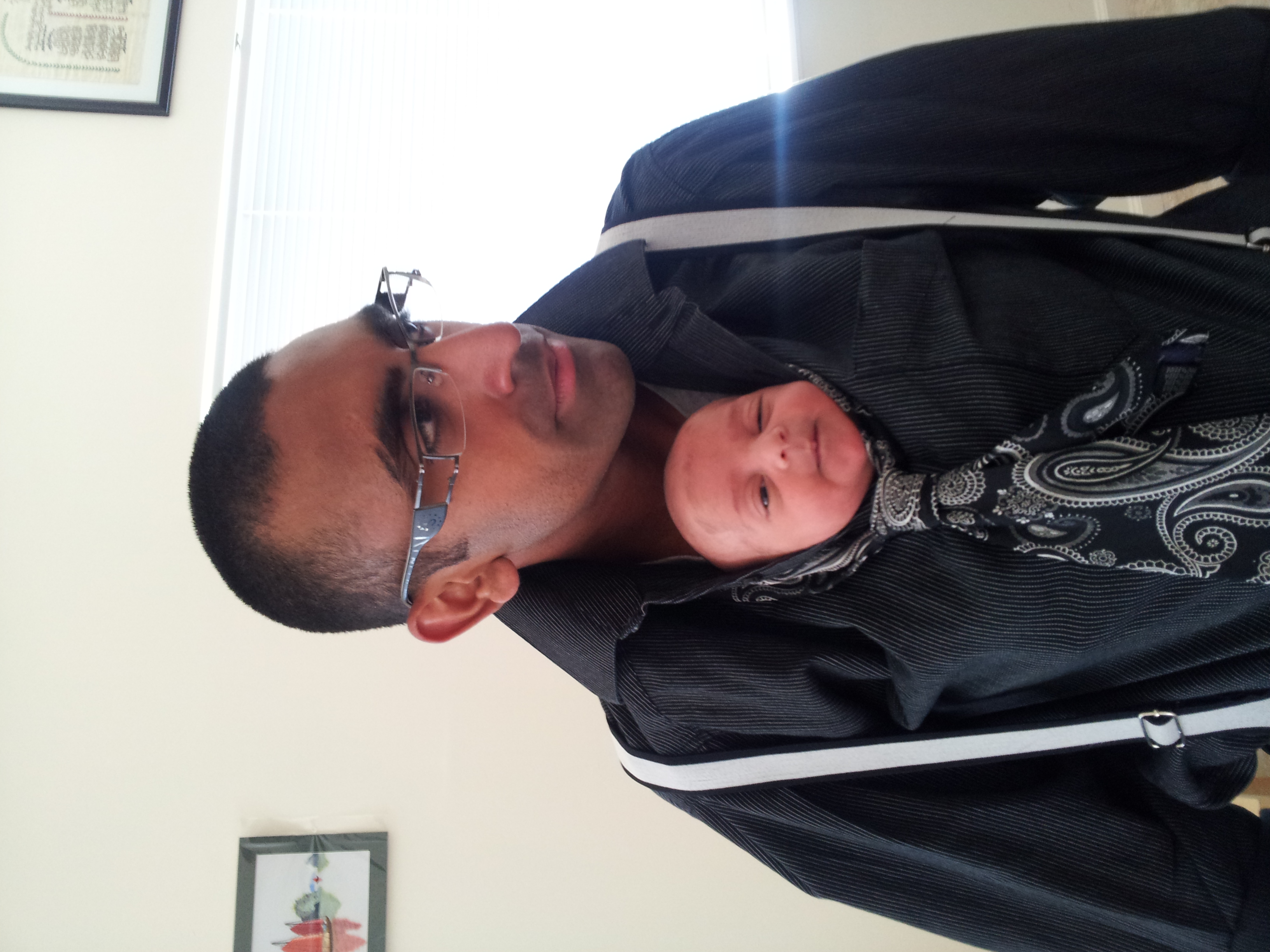 No babies were harmed during the making of this photo (my niece).
