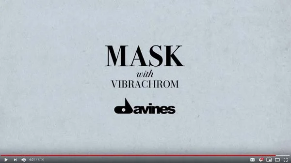 Mask with Vibrachrom: discover the benefits of Davines innovative colour technology