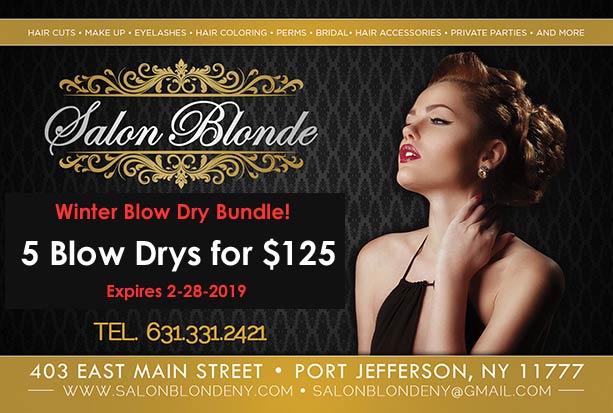 Holiday Blow Dry Bundle! — Salon Blonde - Hair Stylist Port Jefferson NY