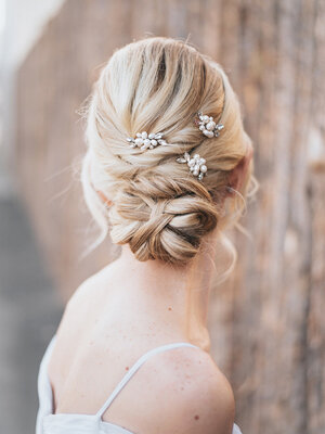 Lela Bridal Hair Pin - Silver — Salon Blonde - Hair Stylist Port Jefferson  NY