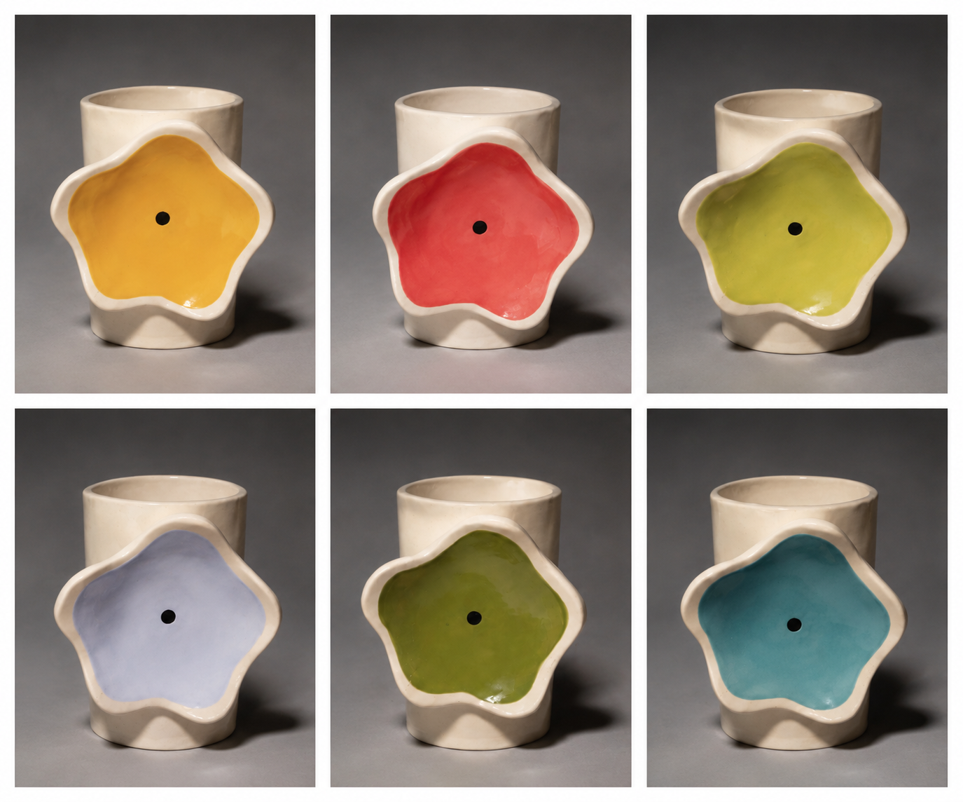 Side Flower Vases