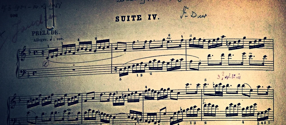 Eigen vintage bladmuziek
