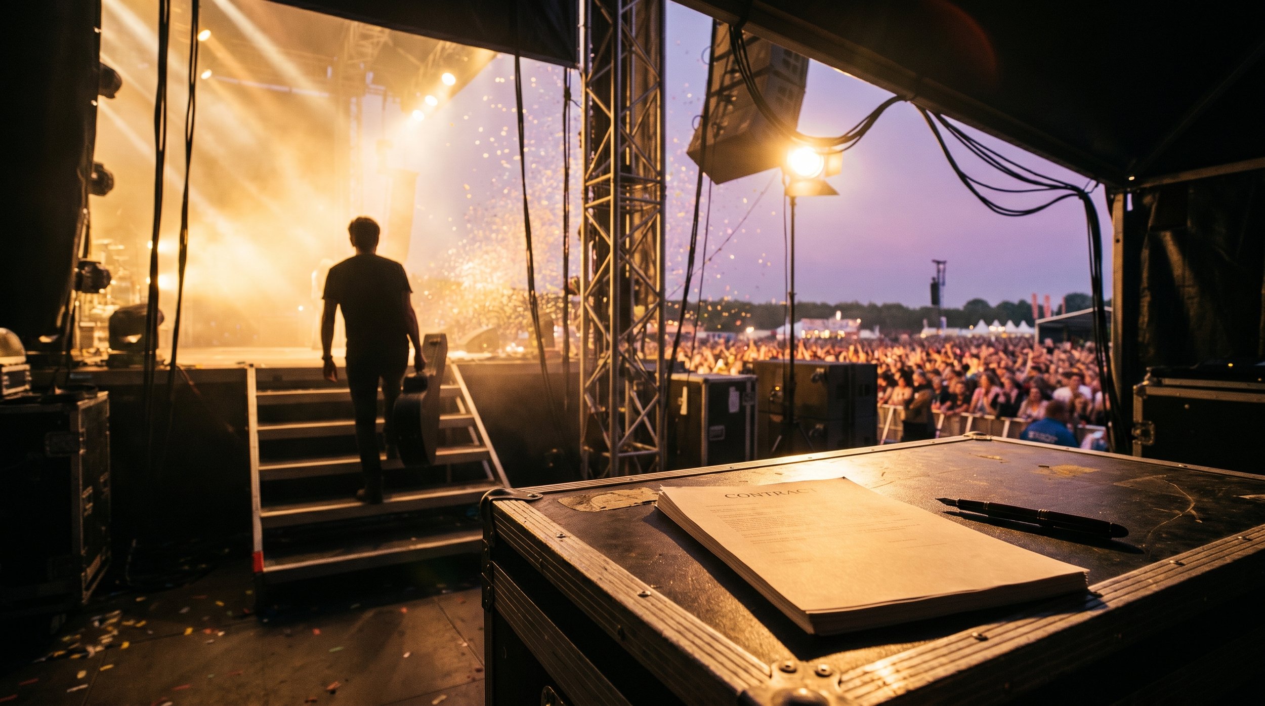Het optreedcontract na de lockdowns: waar artiesten, bands en dj's op moeten letten