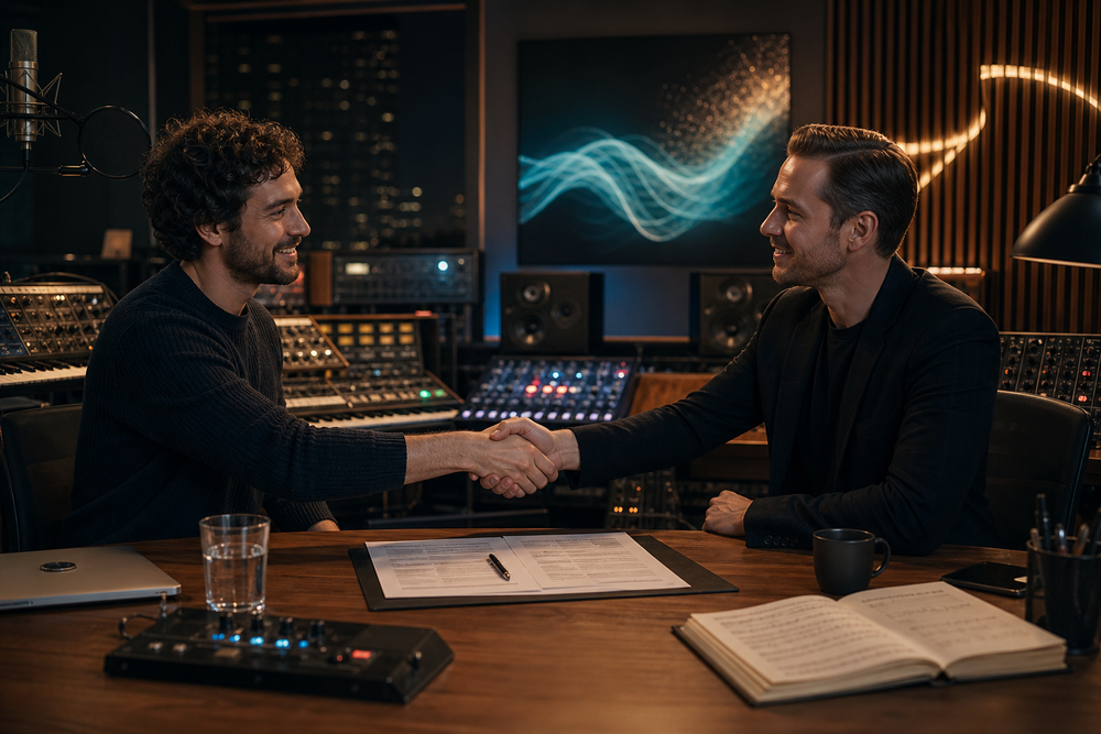 Samen een track uitbrengen? Zo leg je de samenwerking tussen artiest en producer vast