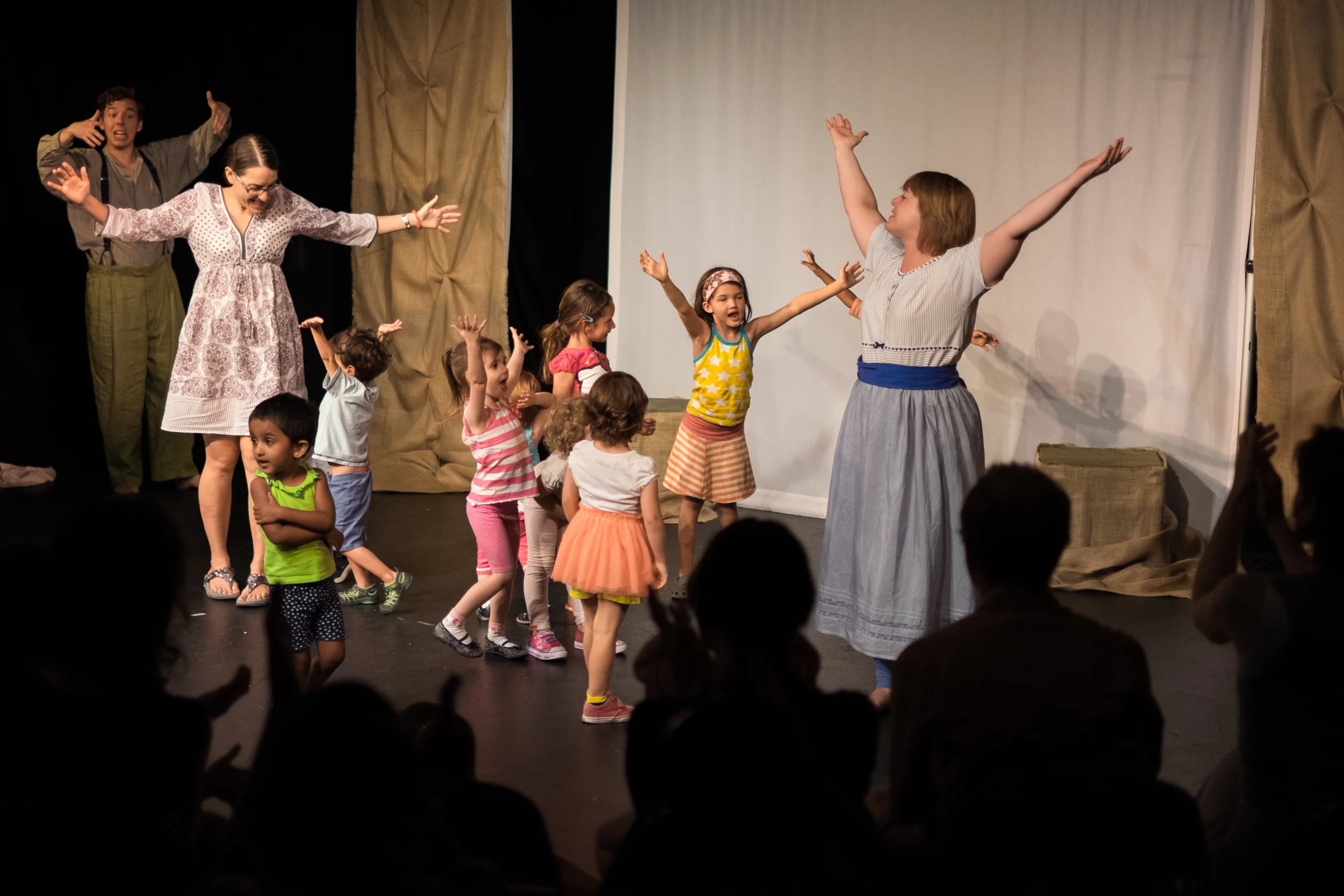 Teaching workshops @ Jersey City Children's Theater