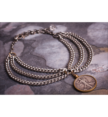 vintage Liberty Dollar Choker n-1645.jpg