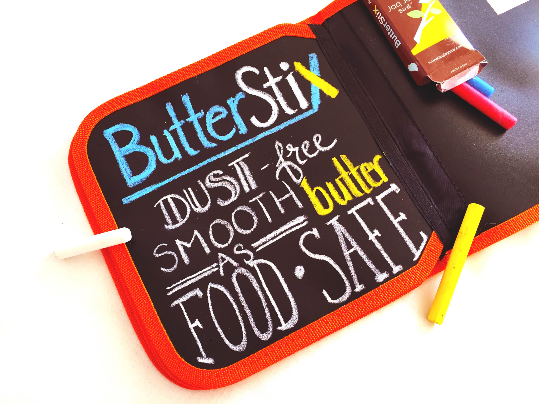 4 ButterStix included with each book.