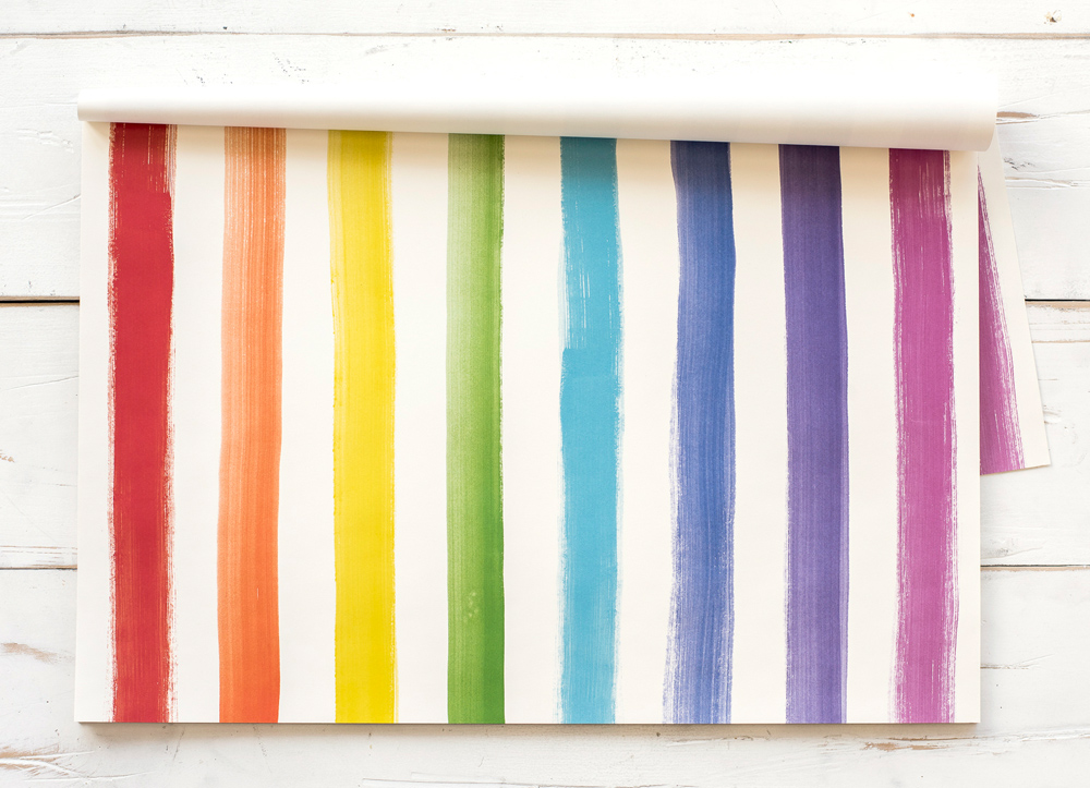 PAINTED STRIPE PLACEMATS $29 Pad of 30 placemats