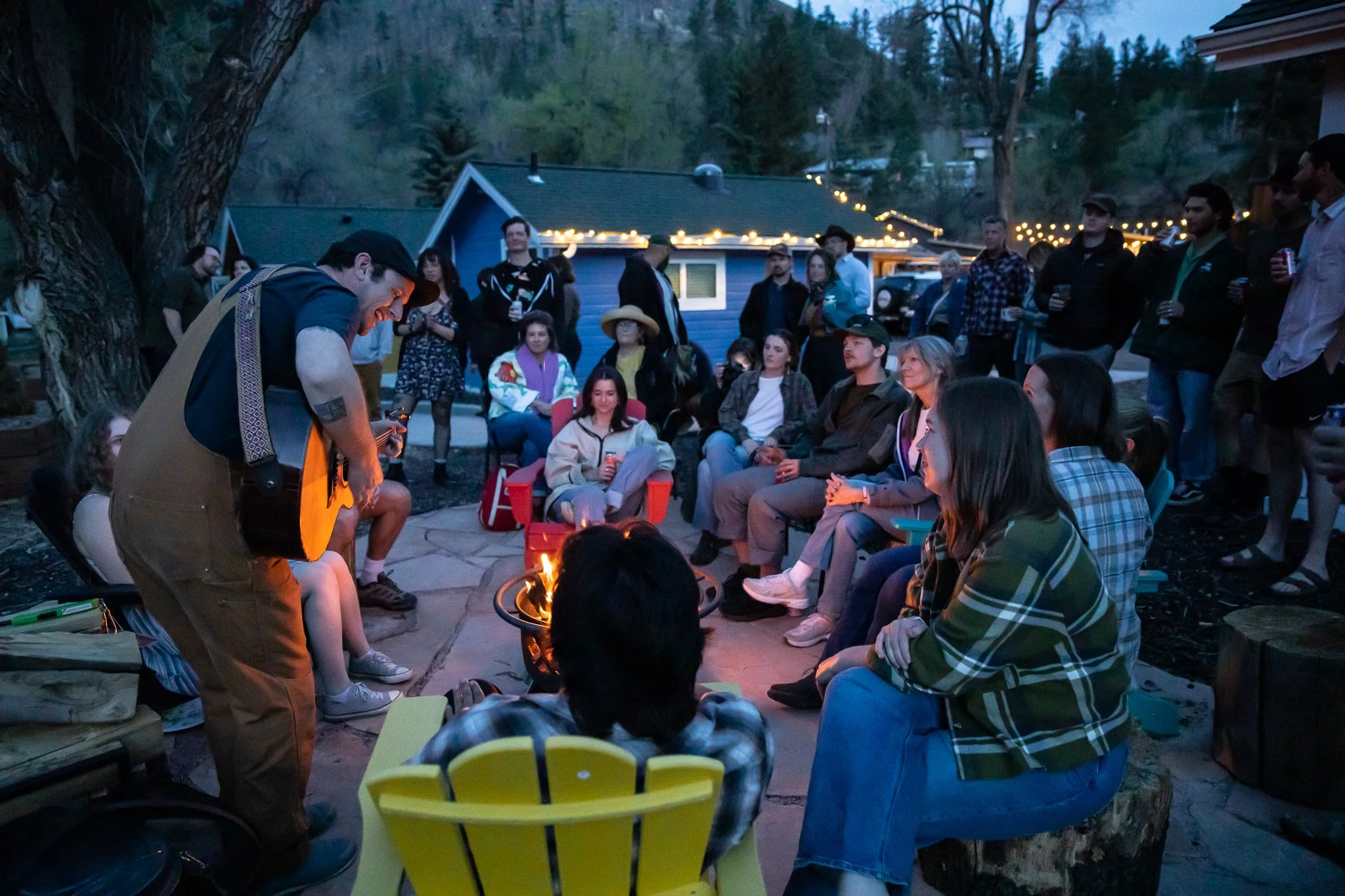Glamp out, rock out along the Poudre river
