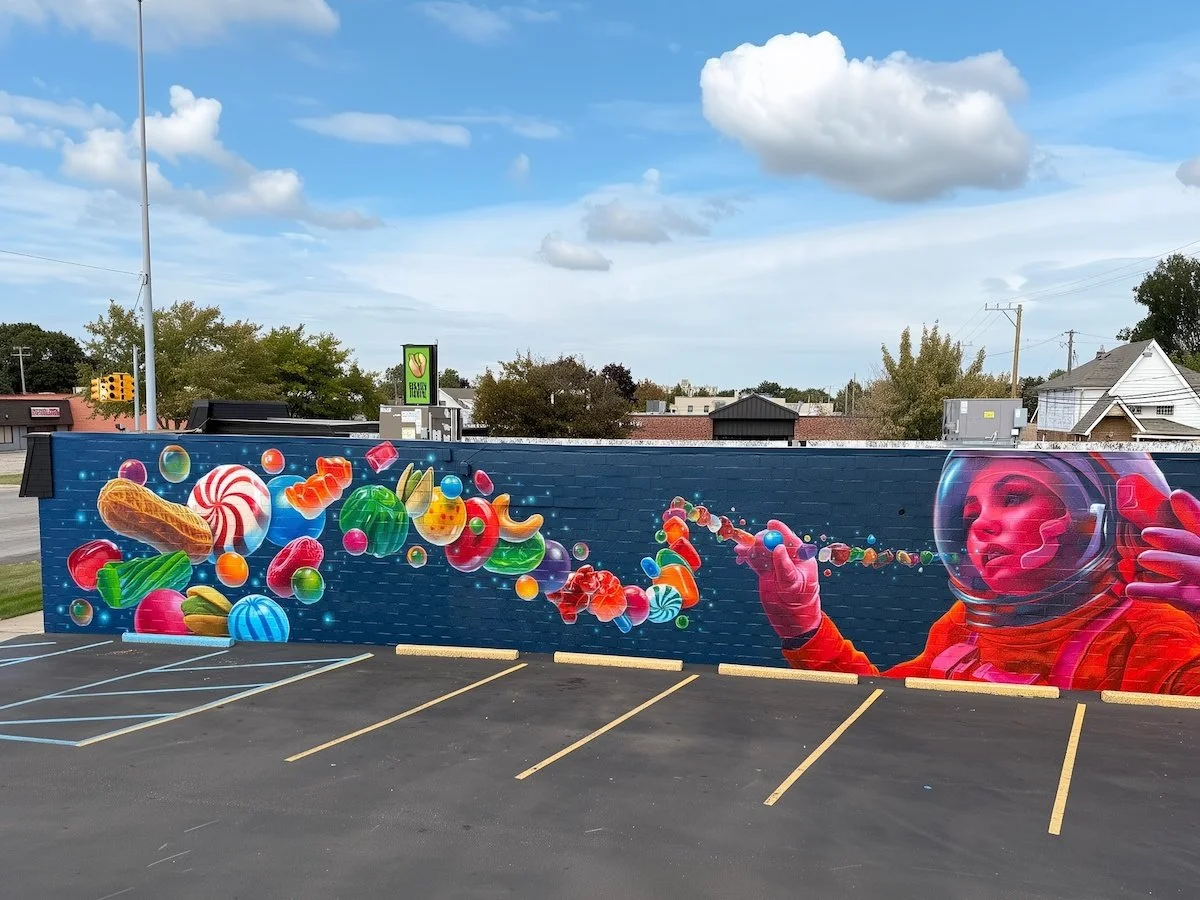  Mural by Naomi Haverland | Image provided by the artist 