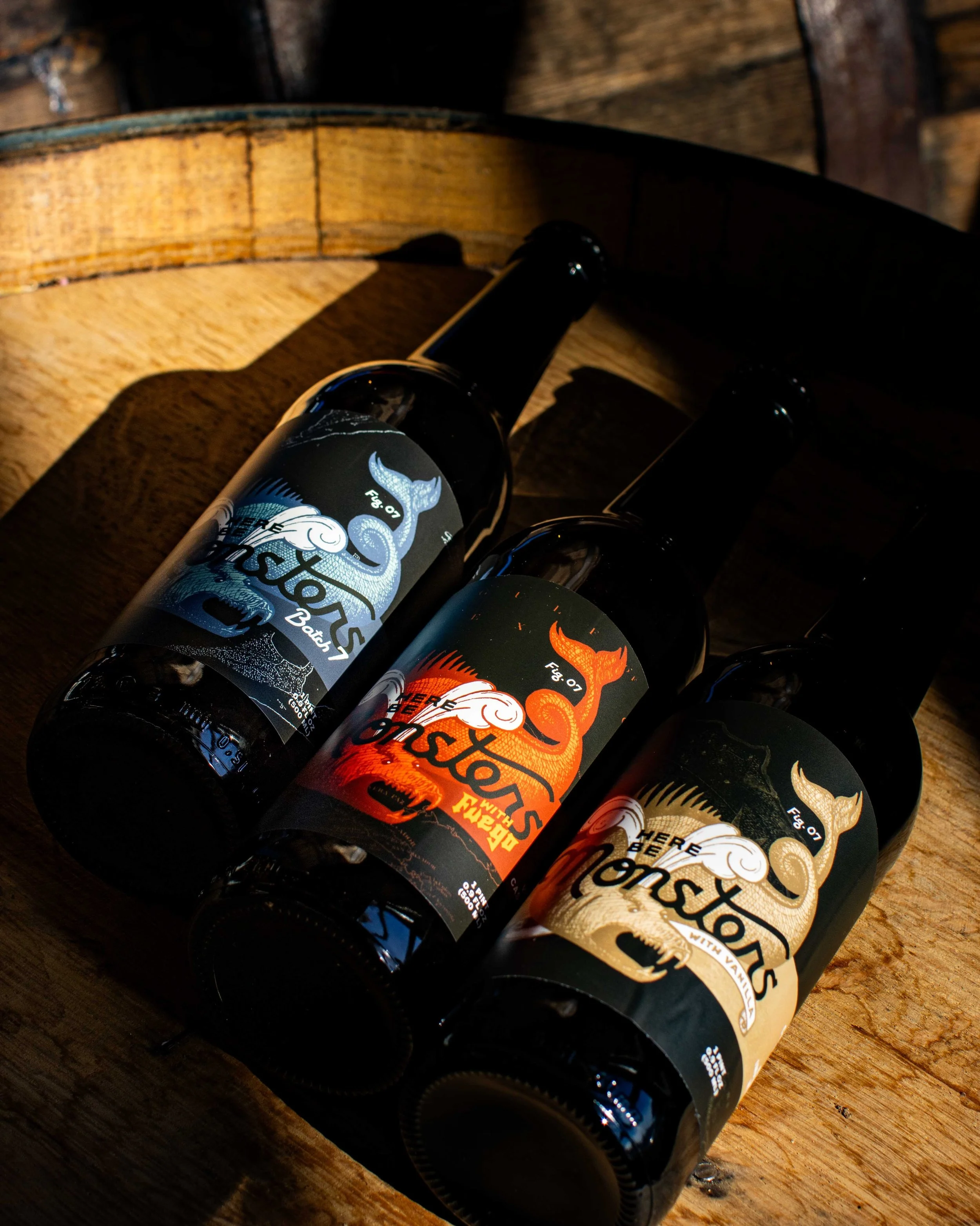 Here Be Monsters stouts from Cerebral Brewing