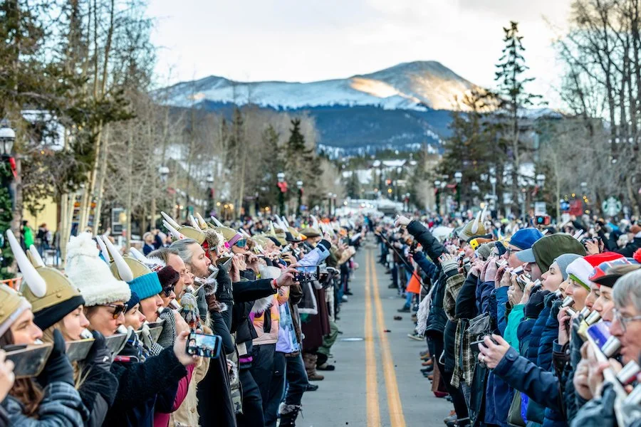 Ullr Fest in Breckenridge brings another record-breaking attempt at the longest Shotski.