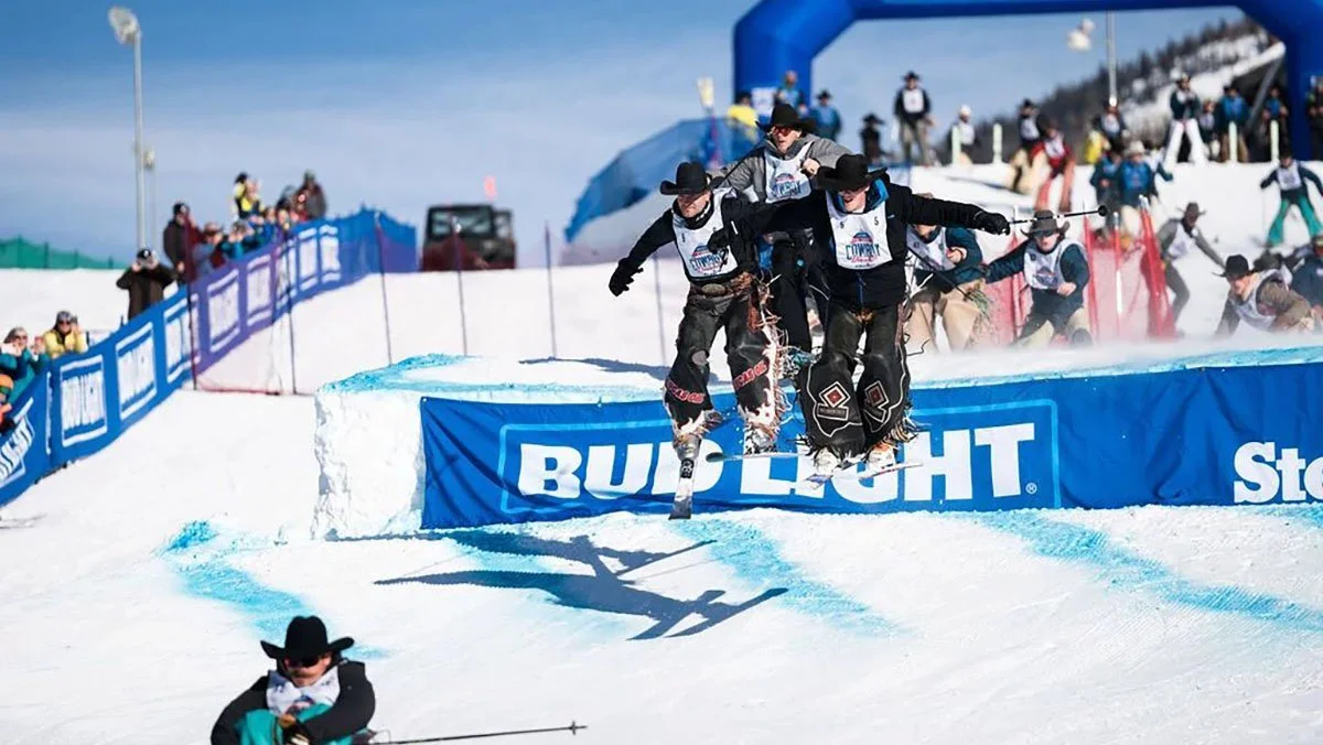 The 51st annual Busch Light Cowboy Downhill rodeo is in Steamboat Springs on Monday.