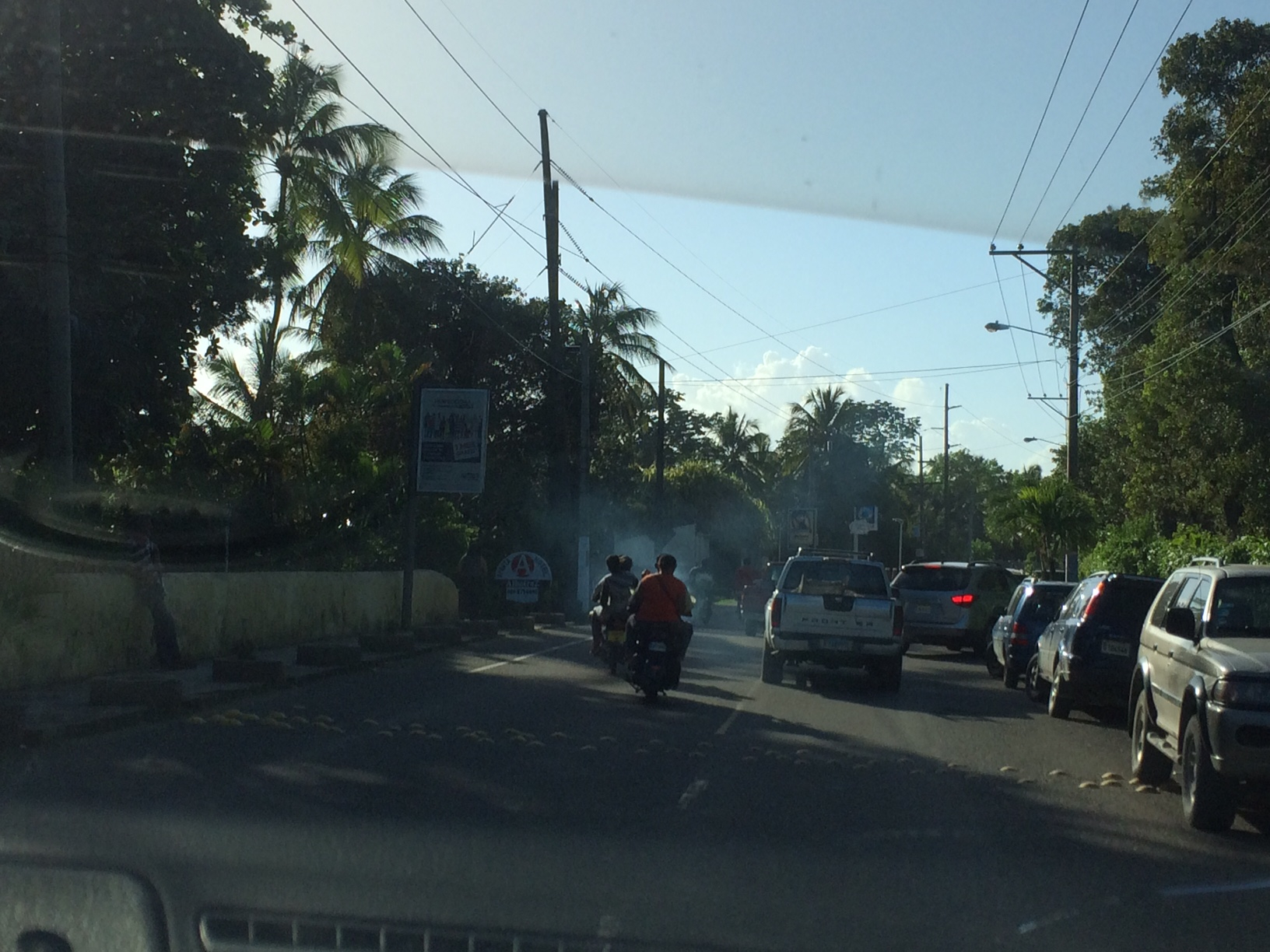 The road to Sosua