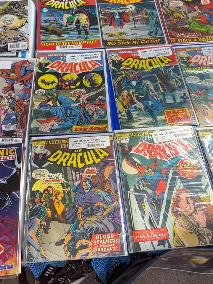 We got in a collection of Tomb of Dracula! Stop in and get them before they&rsquo;re gone!