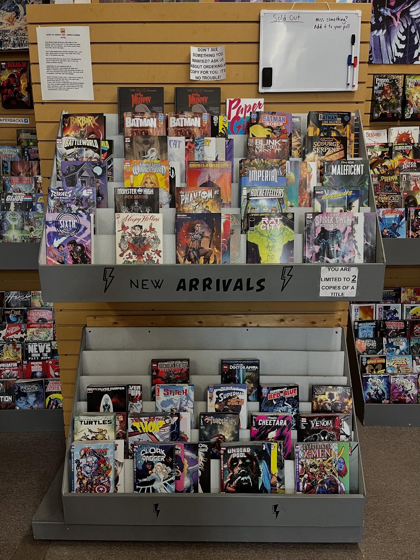 A lighter week for releases but still plenty of great titles out! Nothing pairs with a rainy day better than some comic books 😎