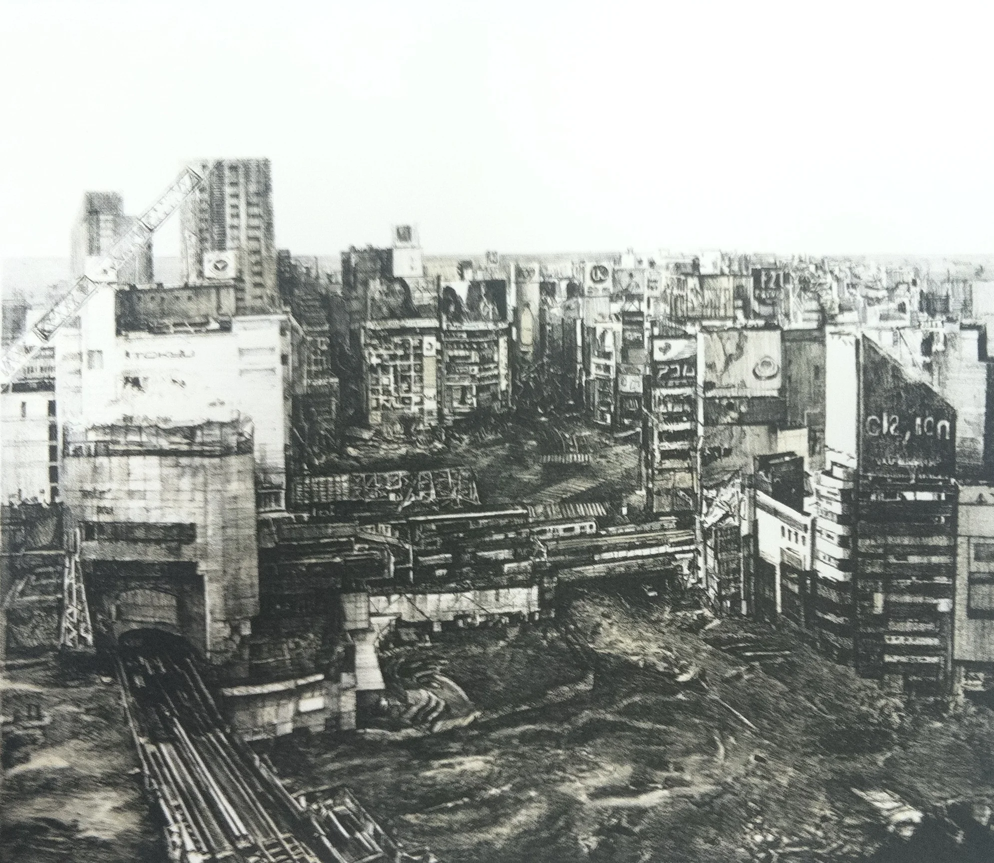 Lithographs by Motoda Hisaharu 