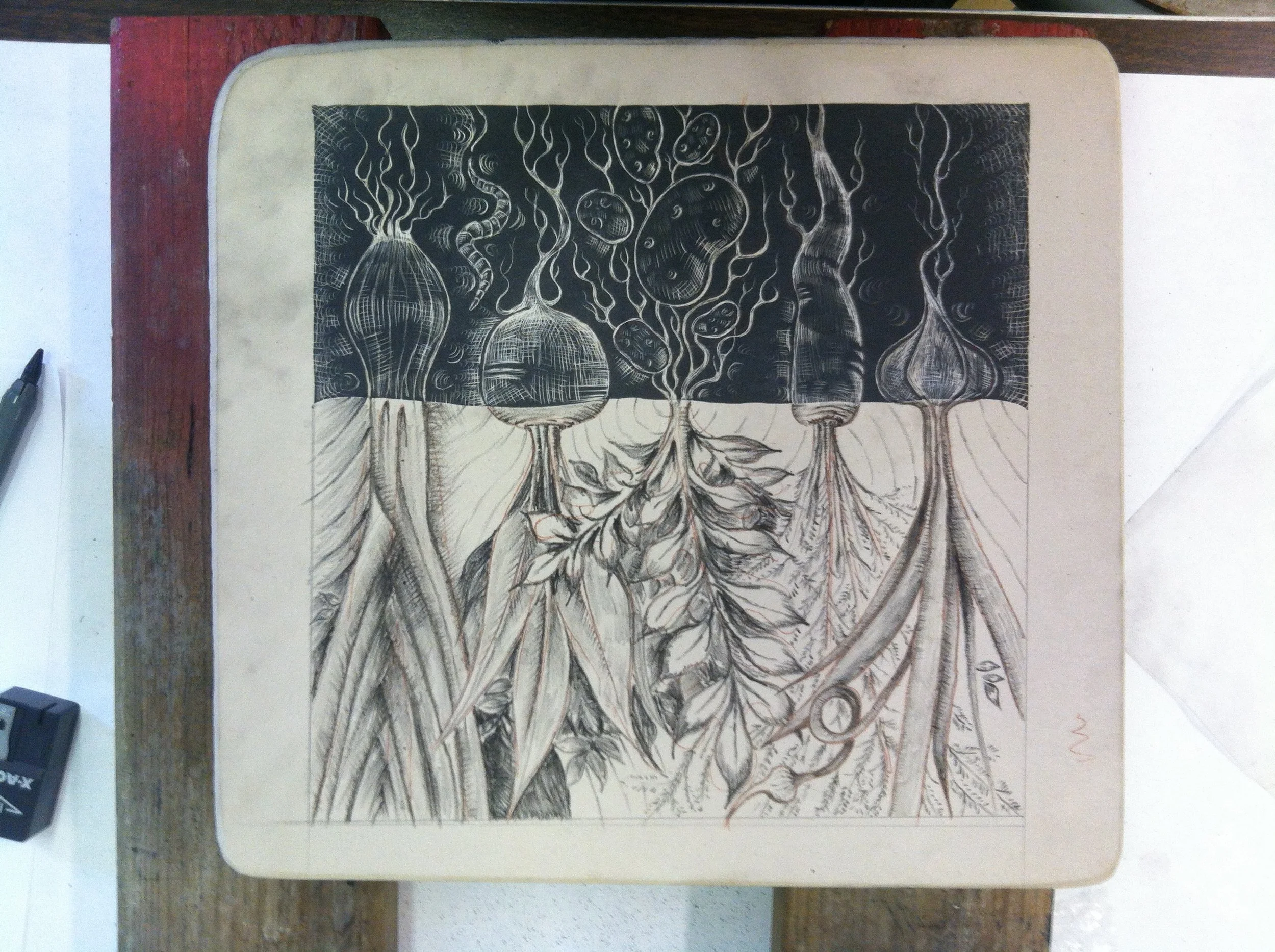 Ryan and Tina UHM printmaking residency