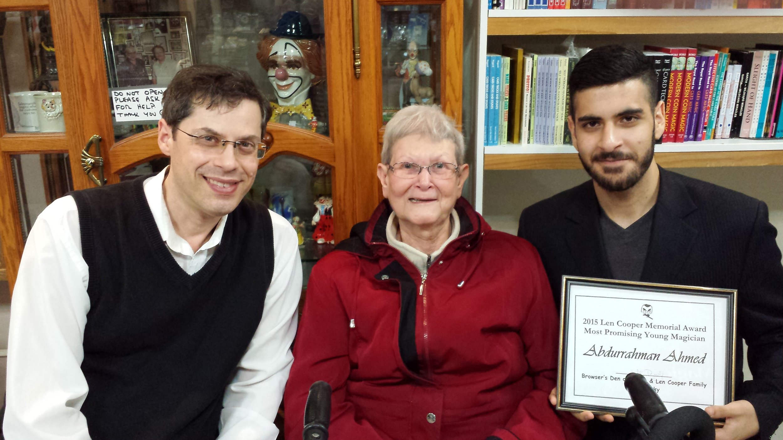 The 2015 Len Cooper Memorial Award