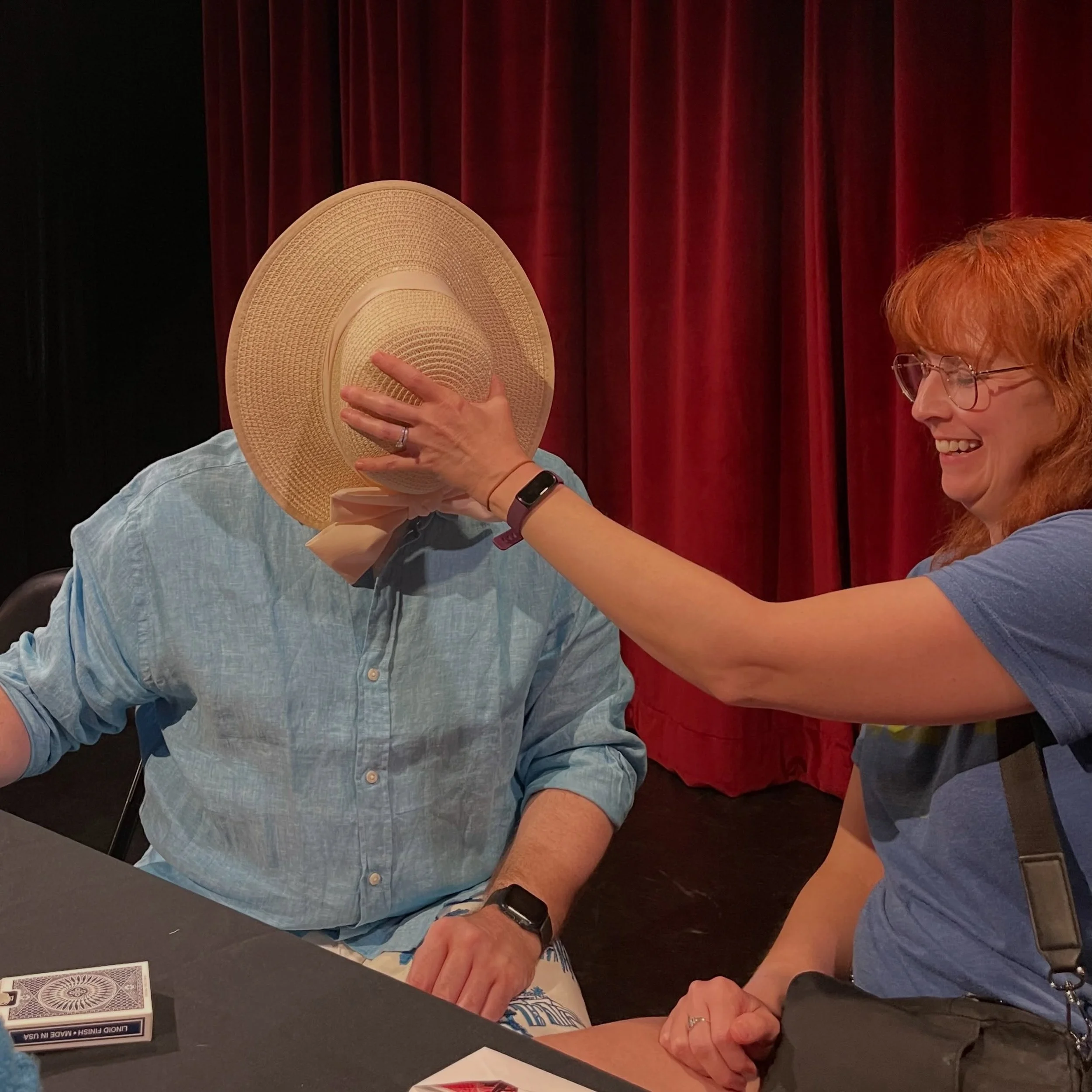 Talk to the hat&hellip; 🎩 

@toronto_fringe