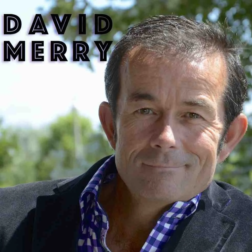 David Merry headshot outdoors in a park