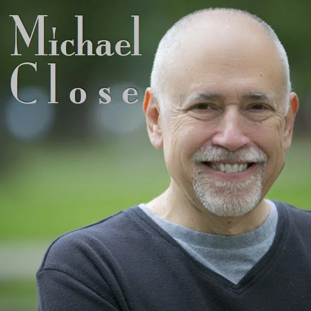 Michael Close Headshot set in a park