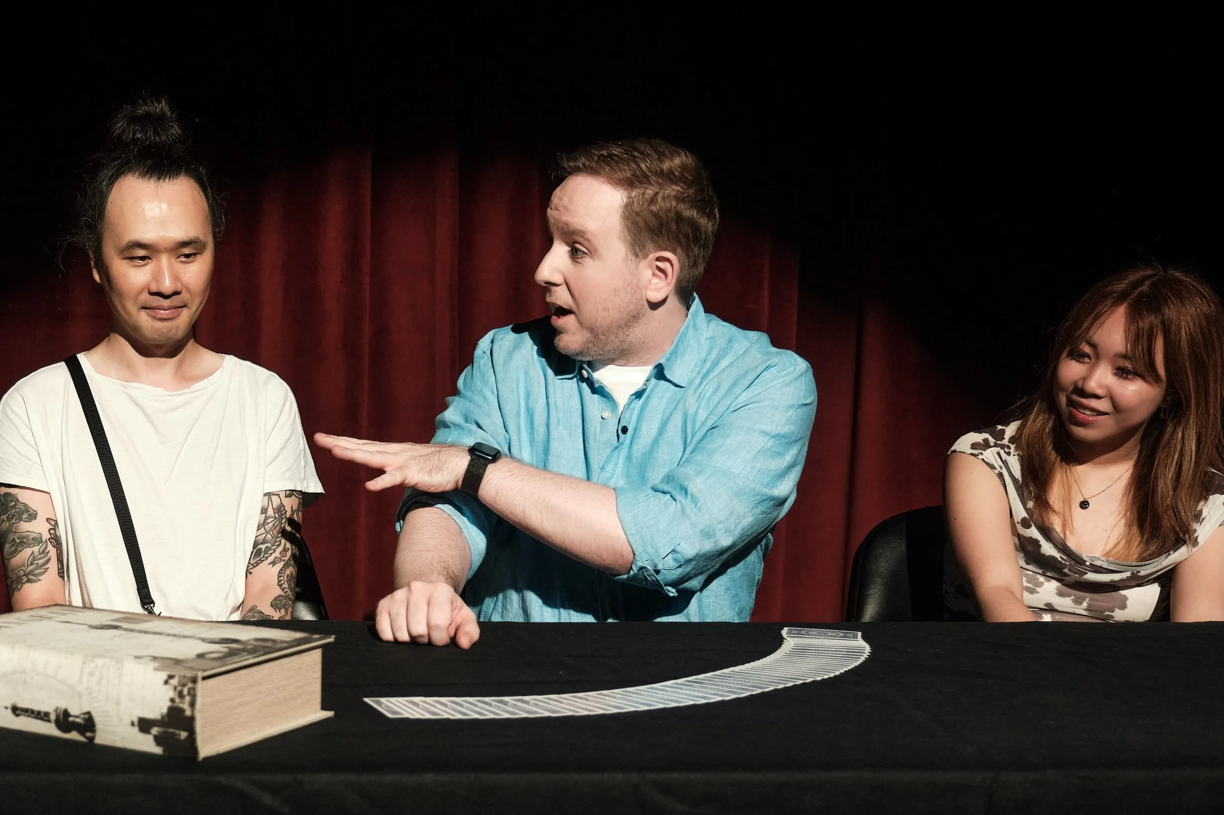 Having too much fun at @sweetactiontheatre. Thanks to @toronto_fringe photo by @daveoverthere