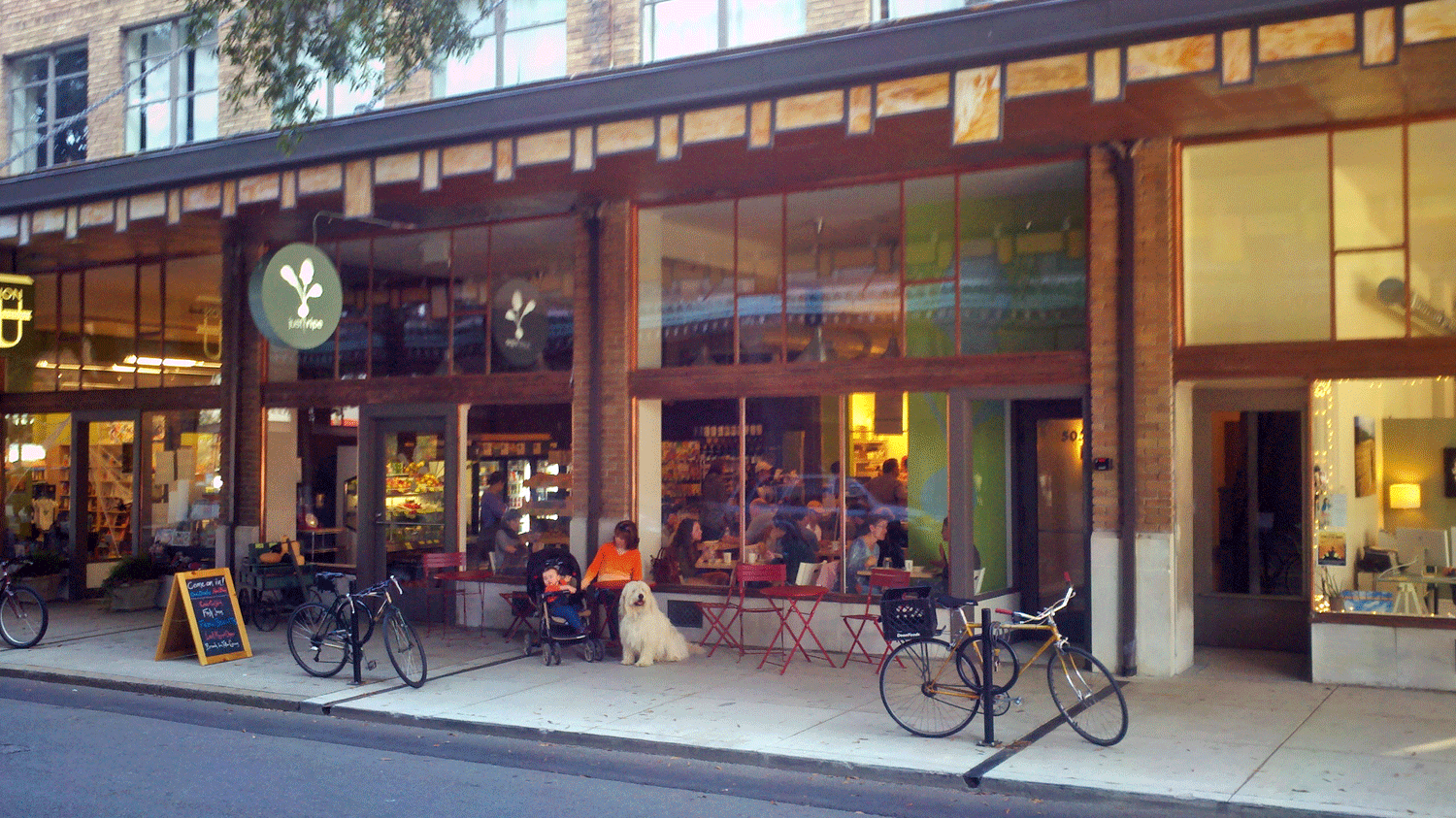   downtown storefront  