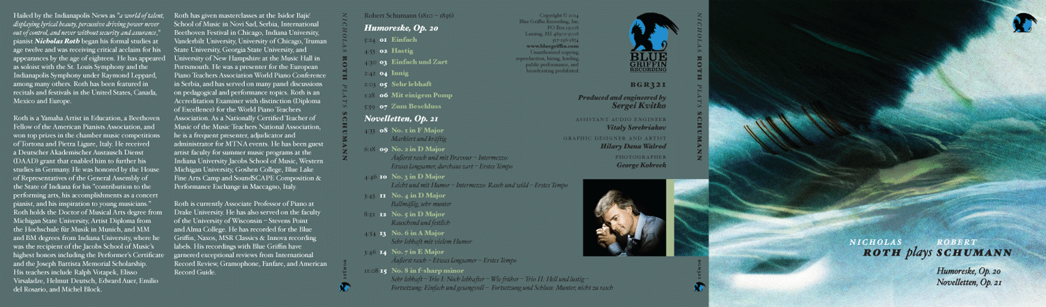 CD packaging (trifold exterior panels)
