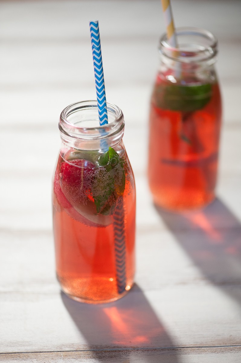 Berry Minted Iced Tea