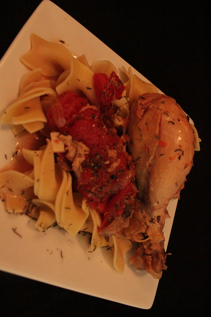 Chicken Cacciatore with Red Wine and Mushrooms — insolence + wine