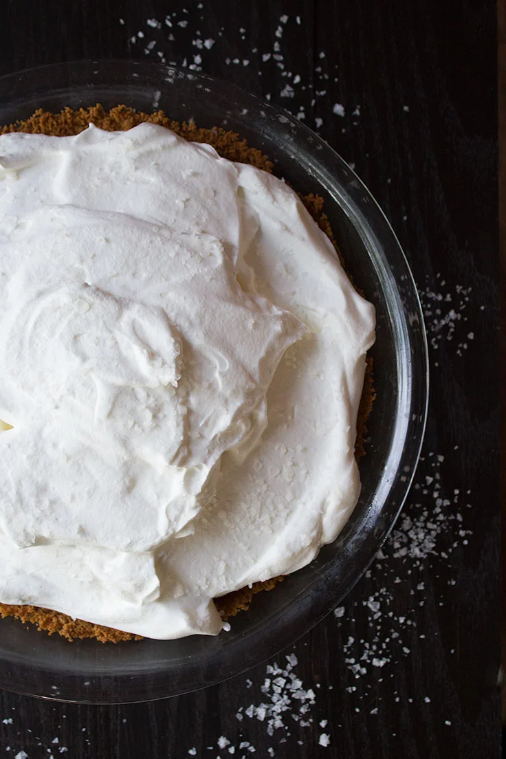 Easy Salted Caramel Pie — insolence + wine