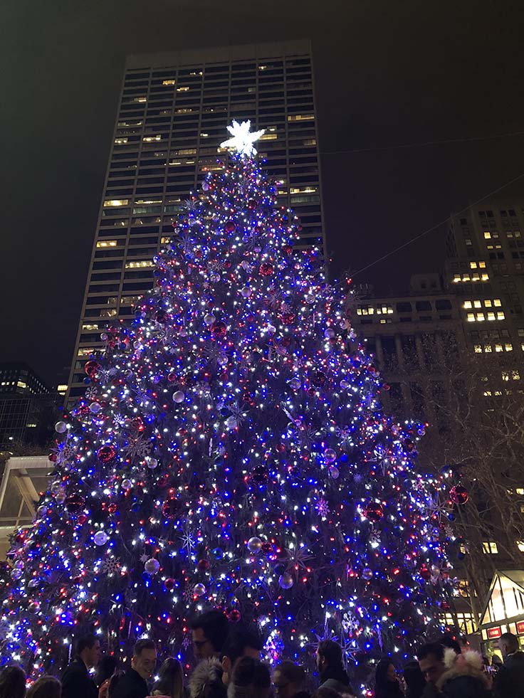 Bryant Park Christmas Tree