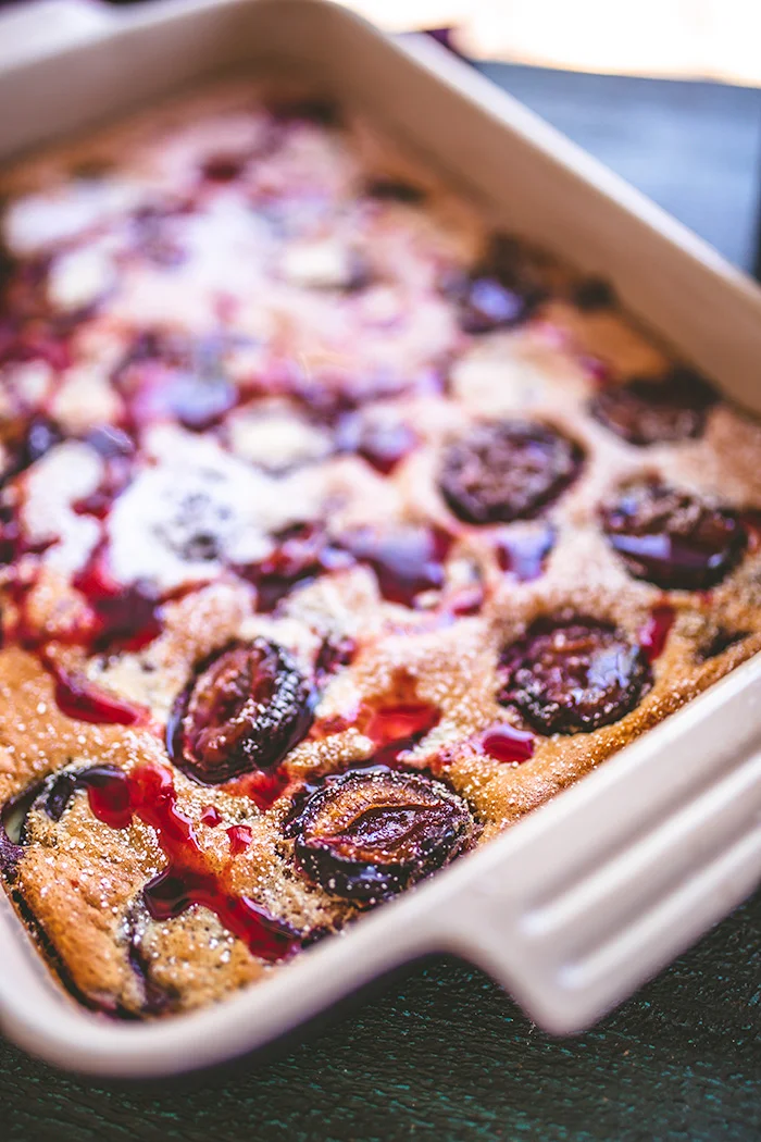 Stone Fruit Clafoutis