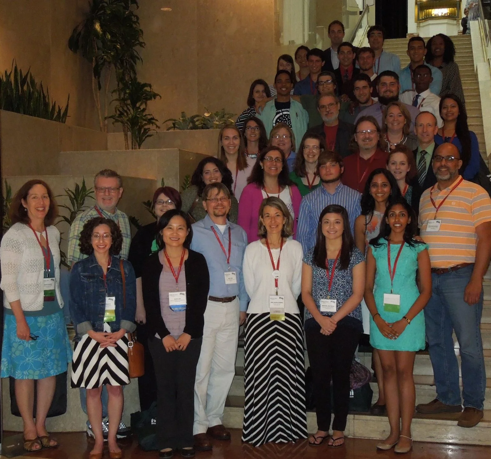 Student and faculty at SWI's 2015 Symposium at ASMCUE in Austin, TX.