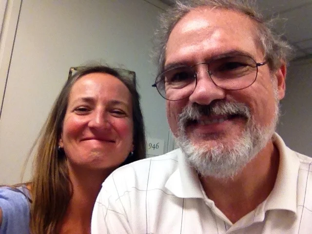 JOE CARUSO AND LIANNA ETCHBERGER AT THE 2014 SWI TRAINING
